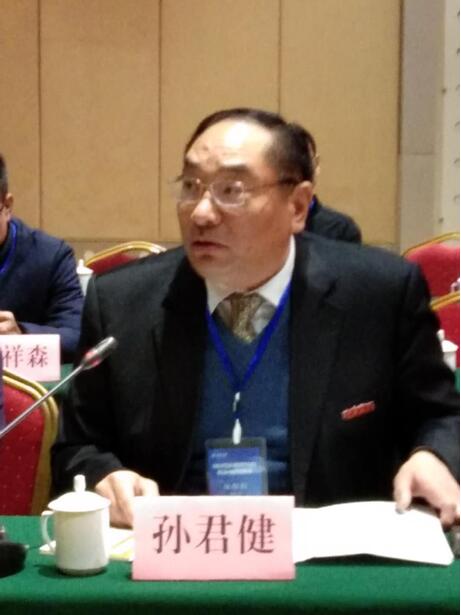 河南大学副校长孙君健致词